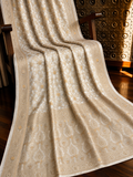 Dola Silk Saree – Soft Woven Floral Design, Rich Border, Luxury Ethnic Wear